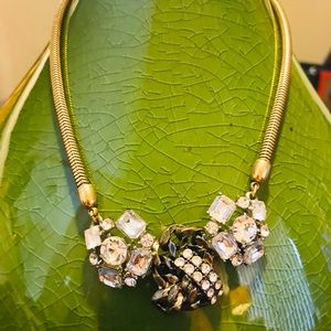 Gorgeous necklace with rhinestones EUC